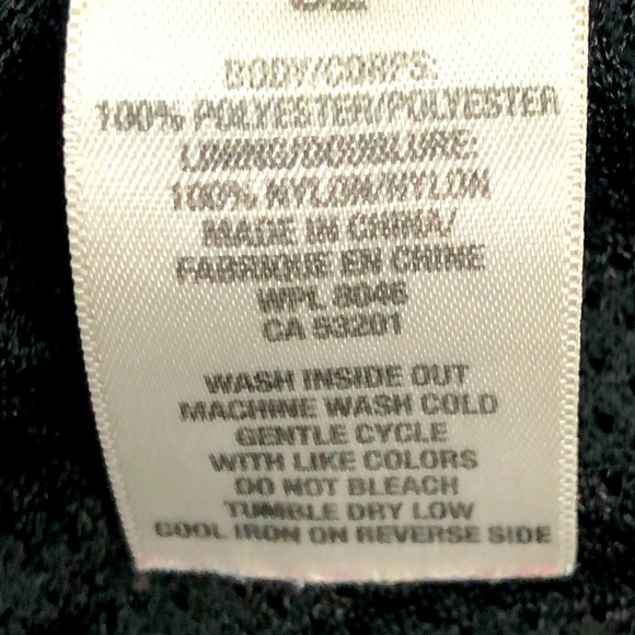 Men’s black with graphic long quick dry cargo swim trunks size 32 - Picture 9 of 9